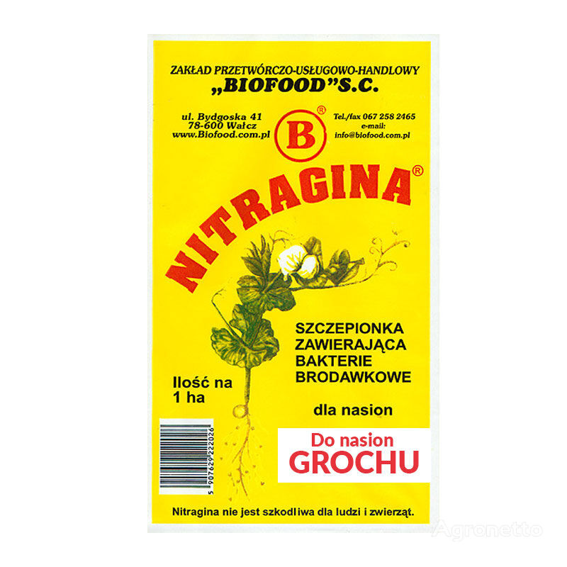 new Nitragina na 1 ha dla nasion grochu plant growth promoter
