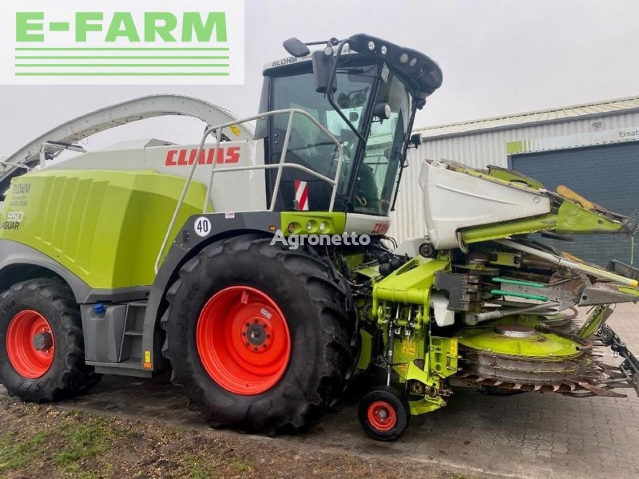 jaguar 950 forage harvester