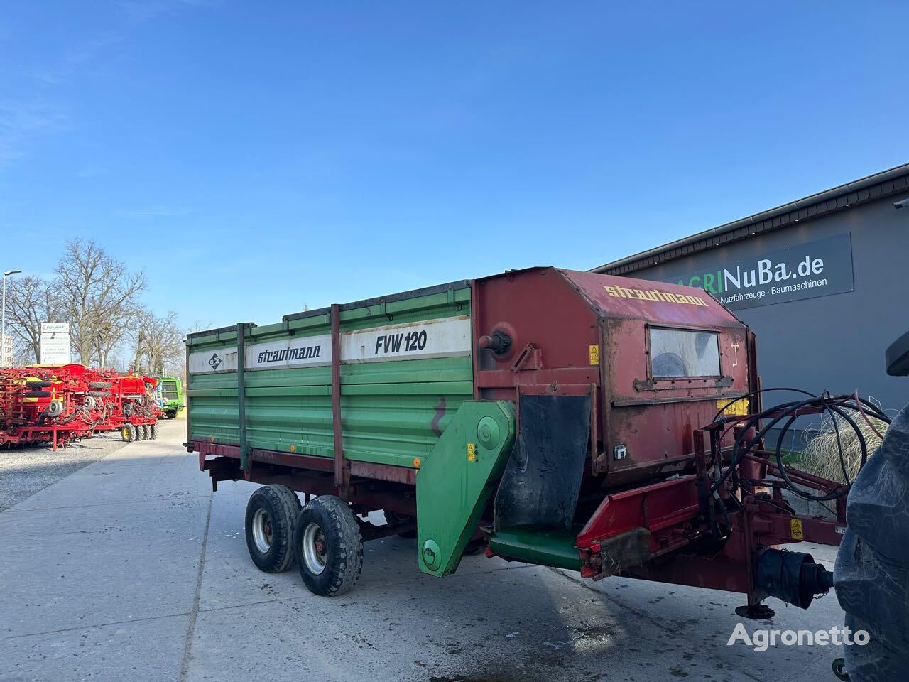 FVW 120 TD self propelled feed mixer