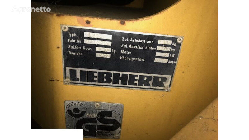 Liebherr 506 differential
