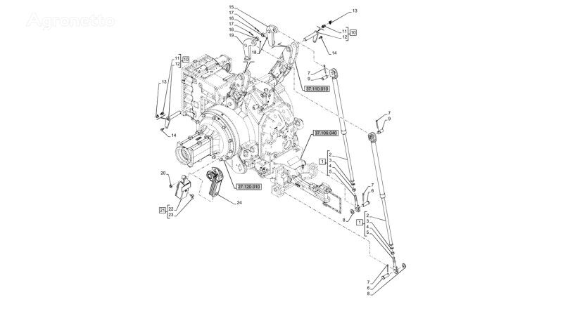 Hak  47961036 other spare body part for New Holland T6090 T6070  wheel tractor