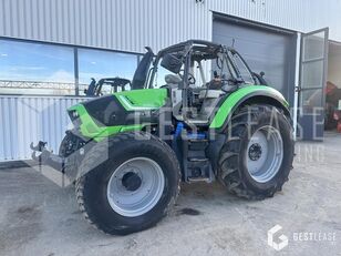 damaged Deutz-Fahr 6150.4 TTV wheel tractor