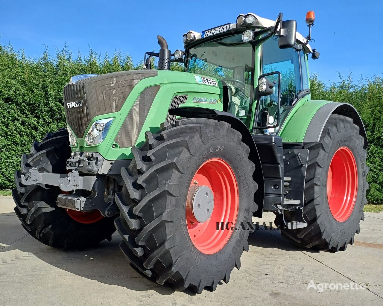 Fendt 939 S4 VARIO Tractor wheel tractor