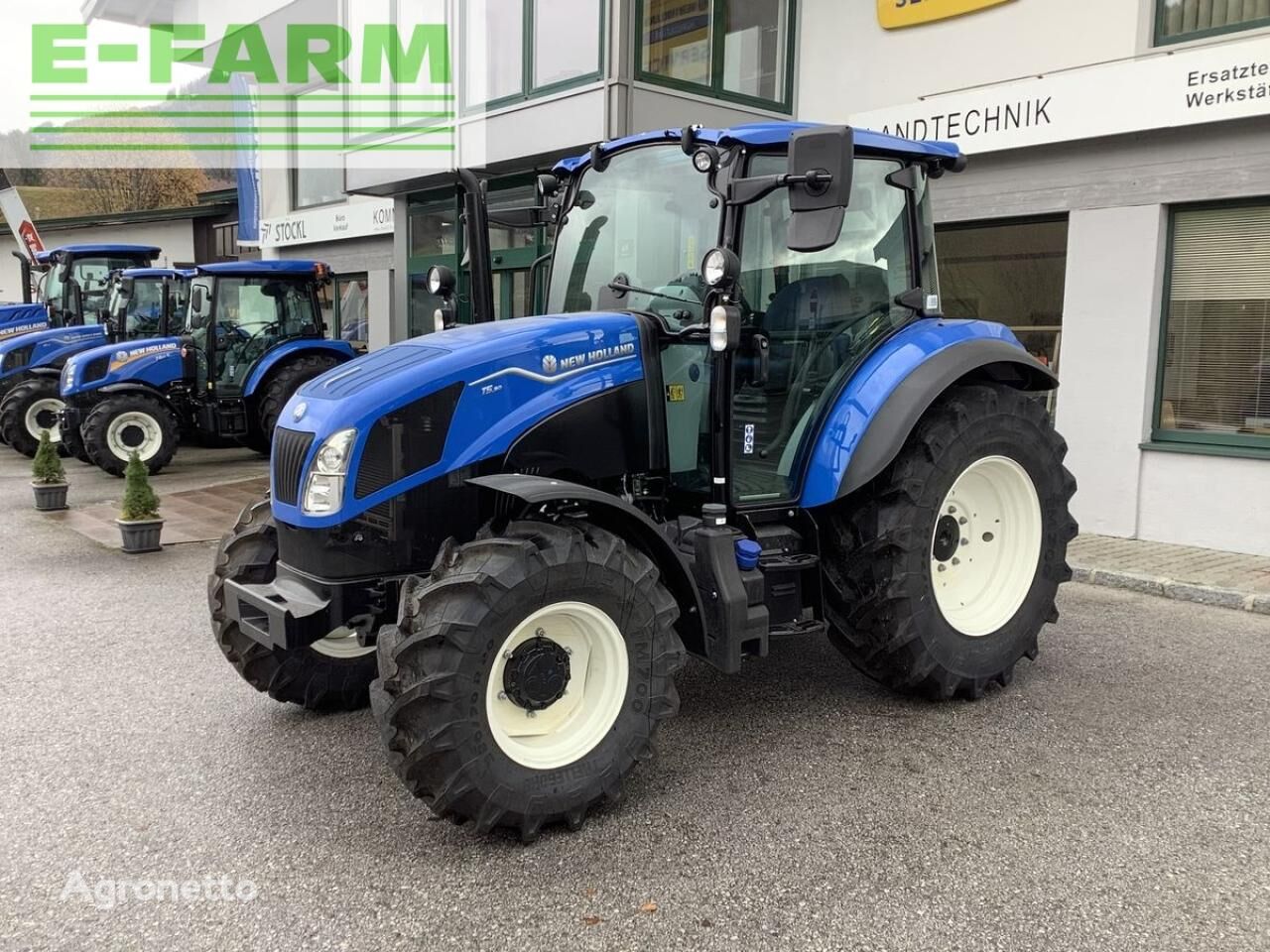 New Holland t5.90 dual command wheel tractor