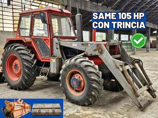 SAME Tiger 105 Cavalli Con TRINCIA e Pala wheel tractor
