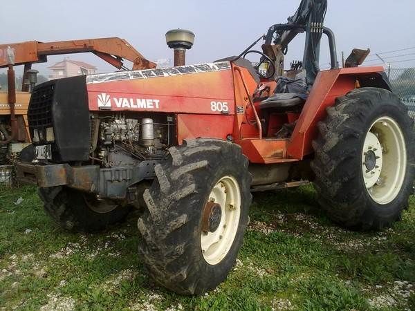 Valmet 805 para peças wheel tractor for parts